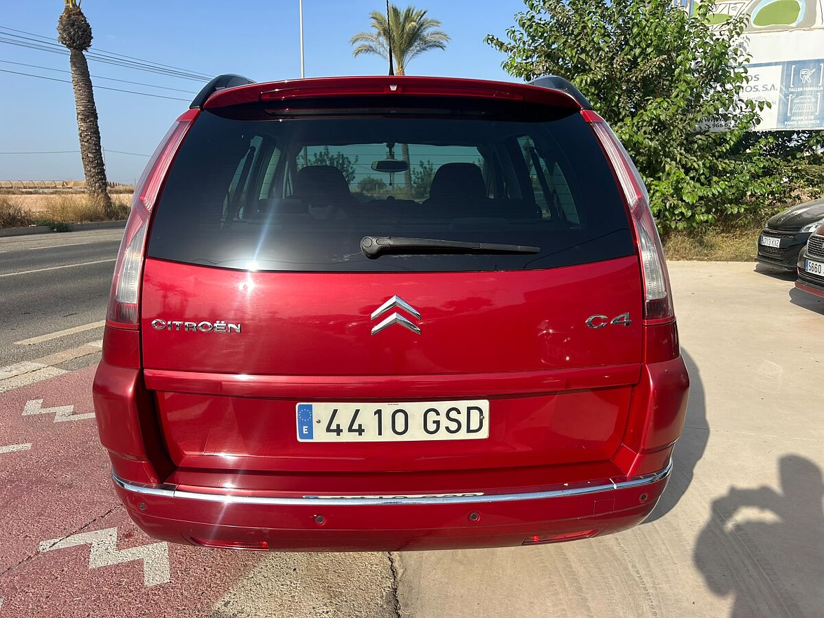 CITROEN C4 GRAND PICASSO EXCLUSIVE2.0 HDI AUTO SPANISH LHD IN SPAIN 107K 7 SEATS 2009